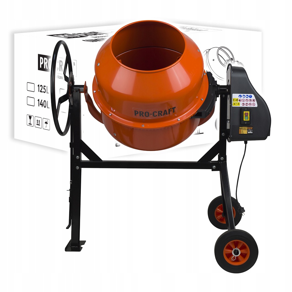 Betoniarka Procraft PCM160 (160L)