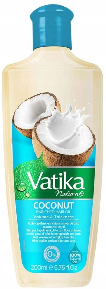 

Olejek Kokosowy do włosów 200ml Vatika Dabur