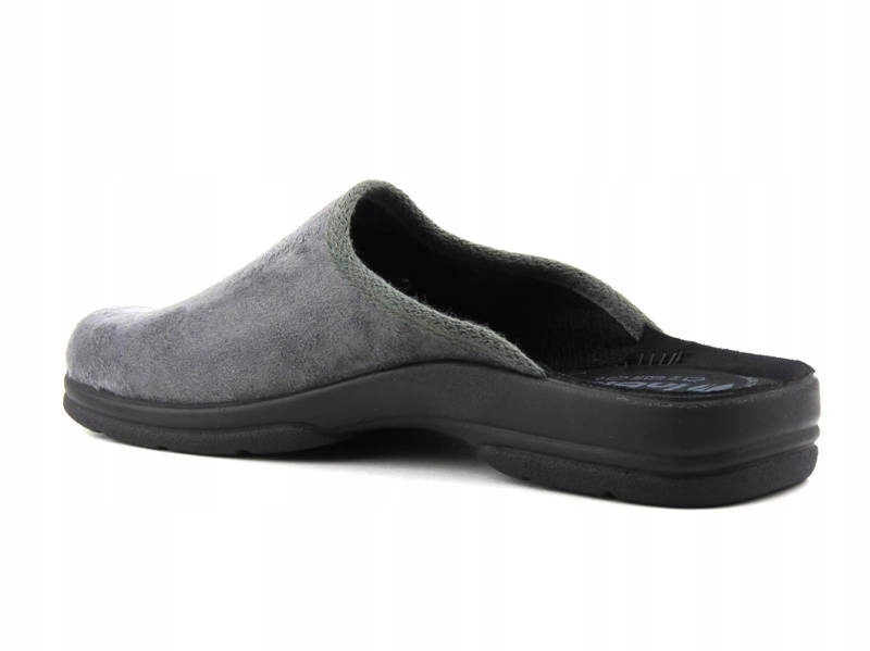 INBLU KAPCIE PAPCIE DOMOWE MĘSKIE PO-75 KLAPKI ZWYKŁE SZARE 40 Kolor szary