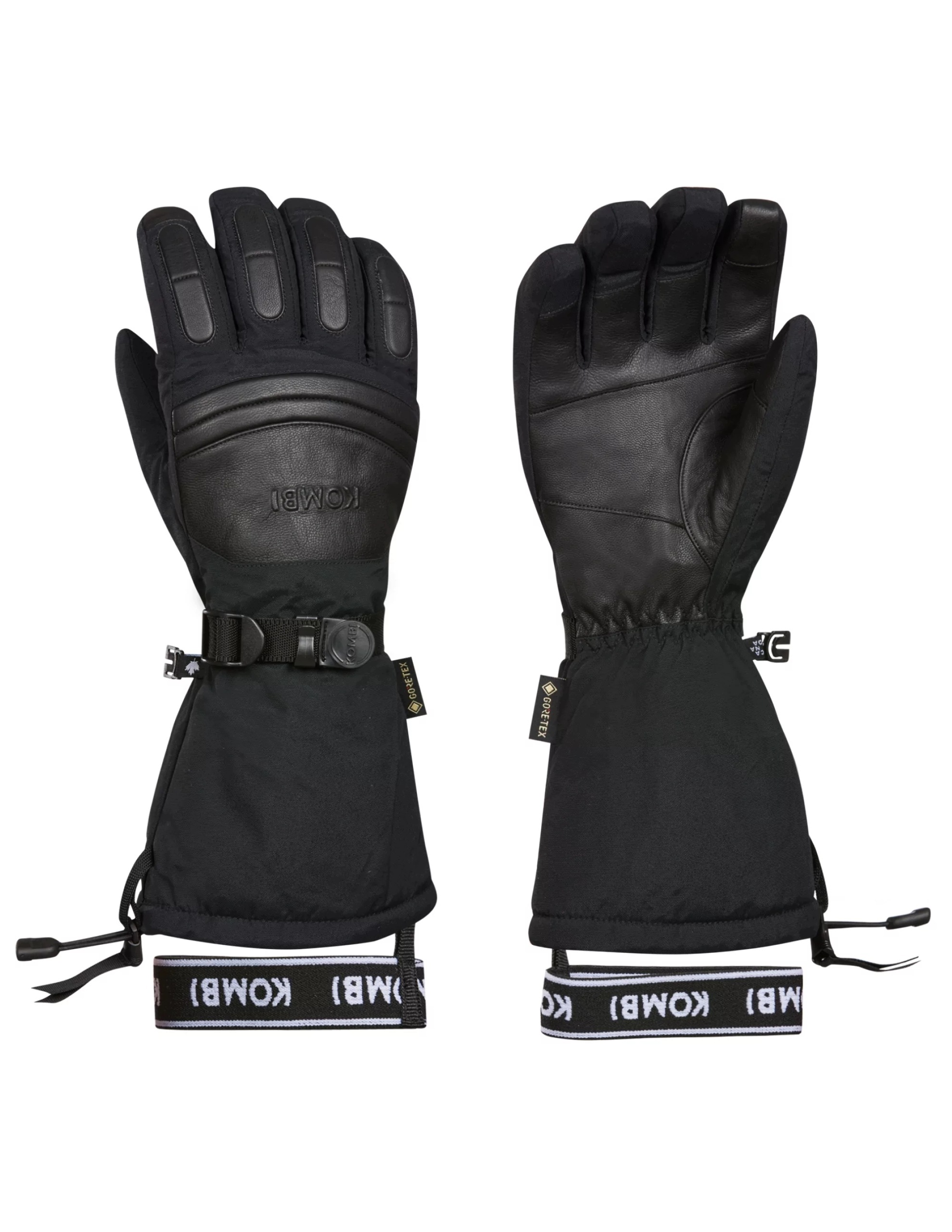 Rękawice męskie pięciopalczaste Kombi Gtx Grip Gore-tex Czarny S