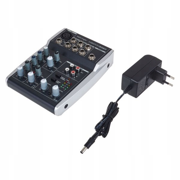 Analogový mixér Usb Streaming Podcast 5 kanálů Audio Behringer Xenyx 502S