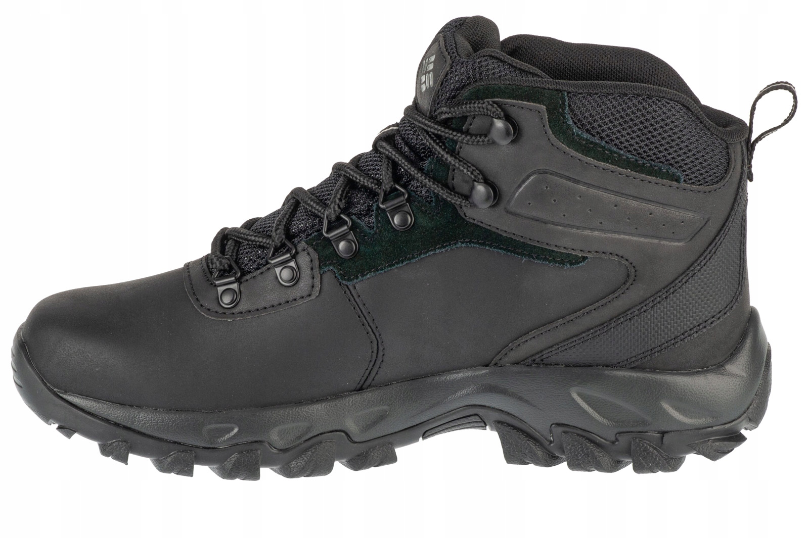 Columbia Newton Ridge Plus II ^47^ Pánské Trekové Boty Kožené, černé