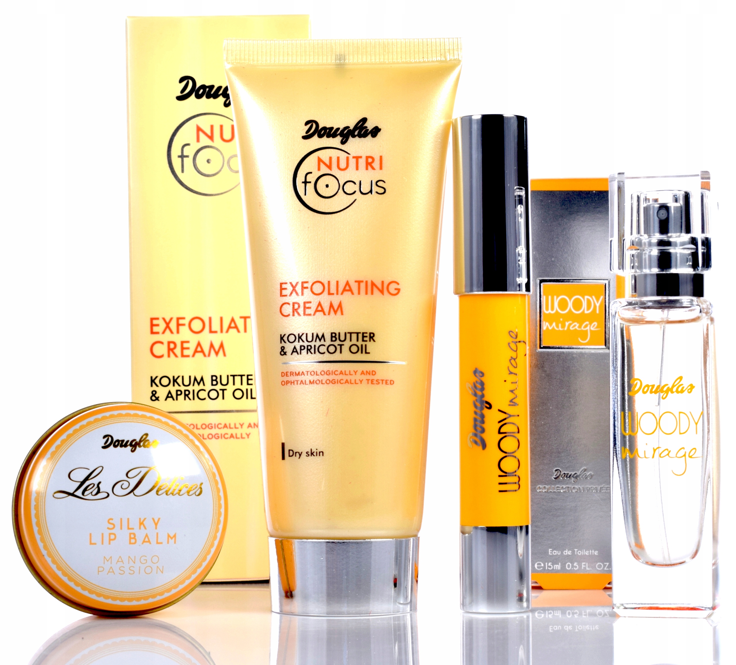 DOUGLAS ZESTAW KOSMETYKÓW DLA KOBIET PERFUMY PREZENT Stan opakowania oryginalne