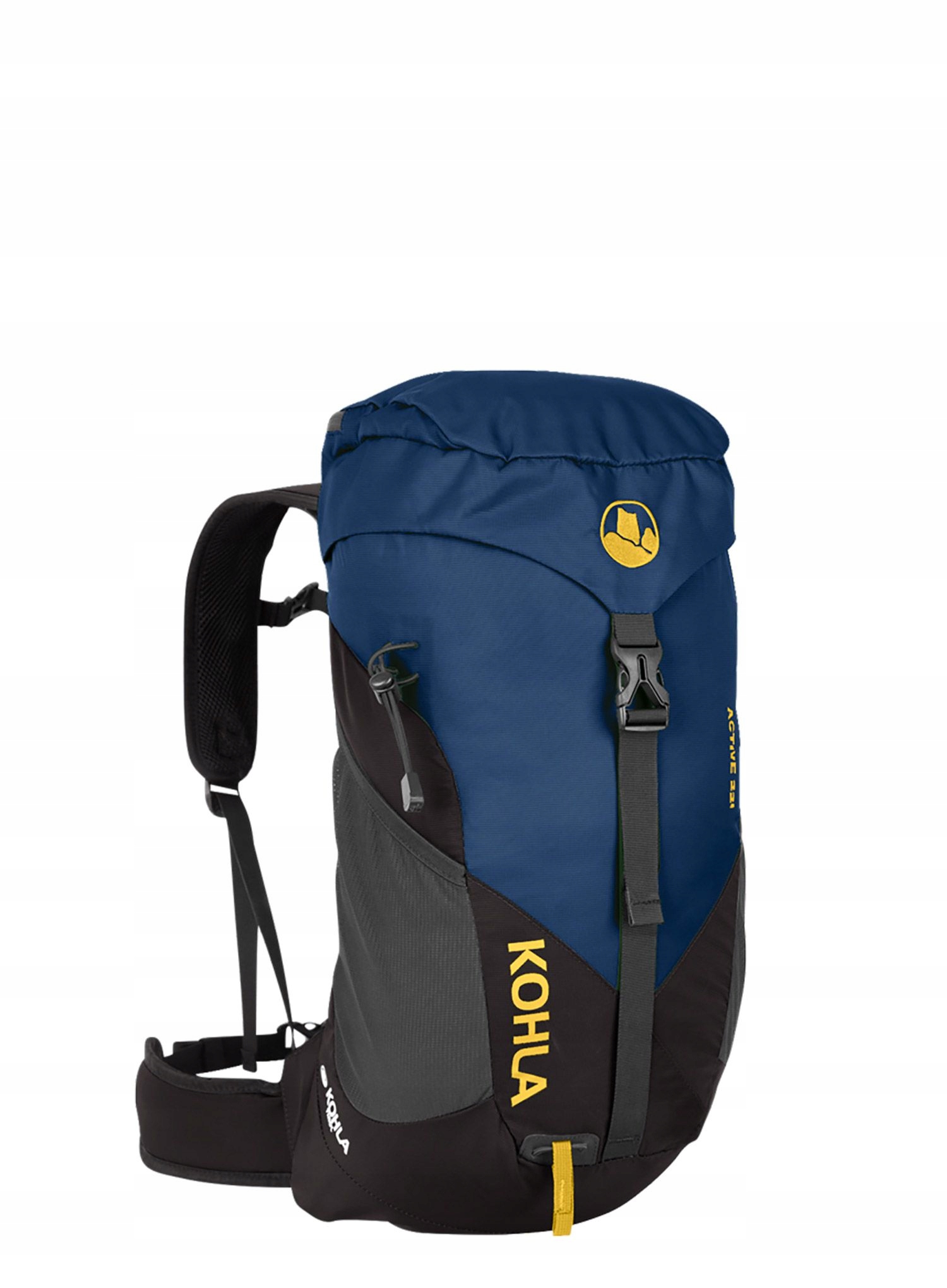 Plecak z siatką dystansową Kohla Active 22L navy peony/lemon curry/caviar