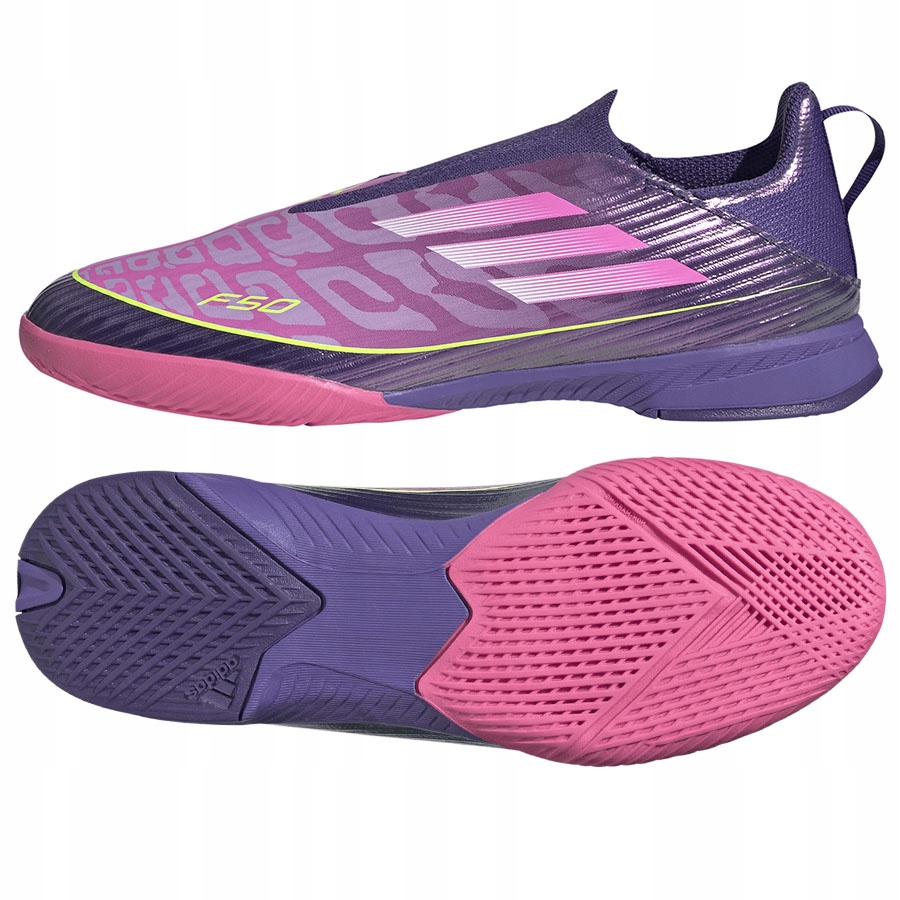 Buty adidas F50 League LL Jr In JQ9756 fioletowy 28 1/2