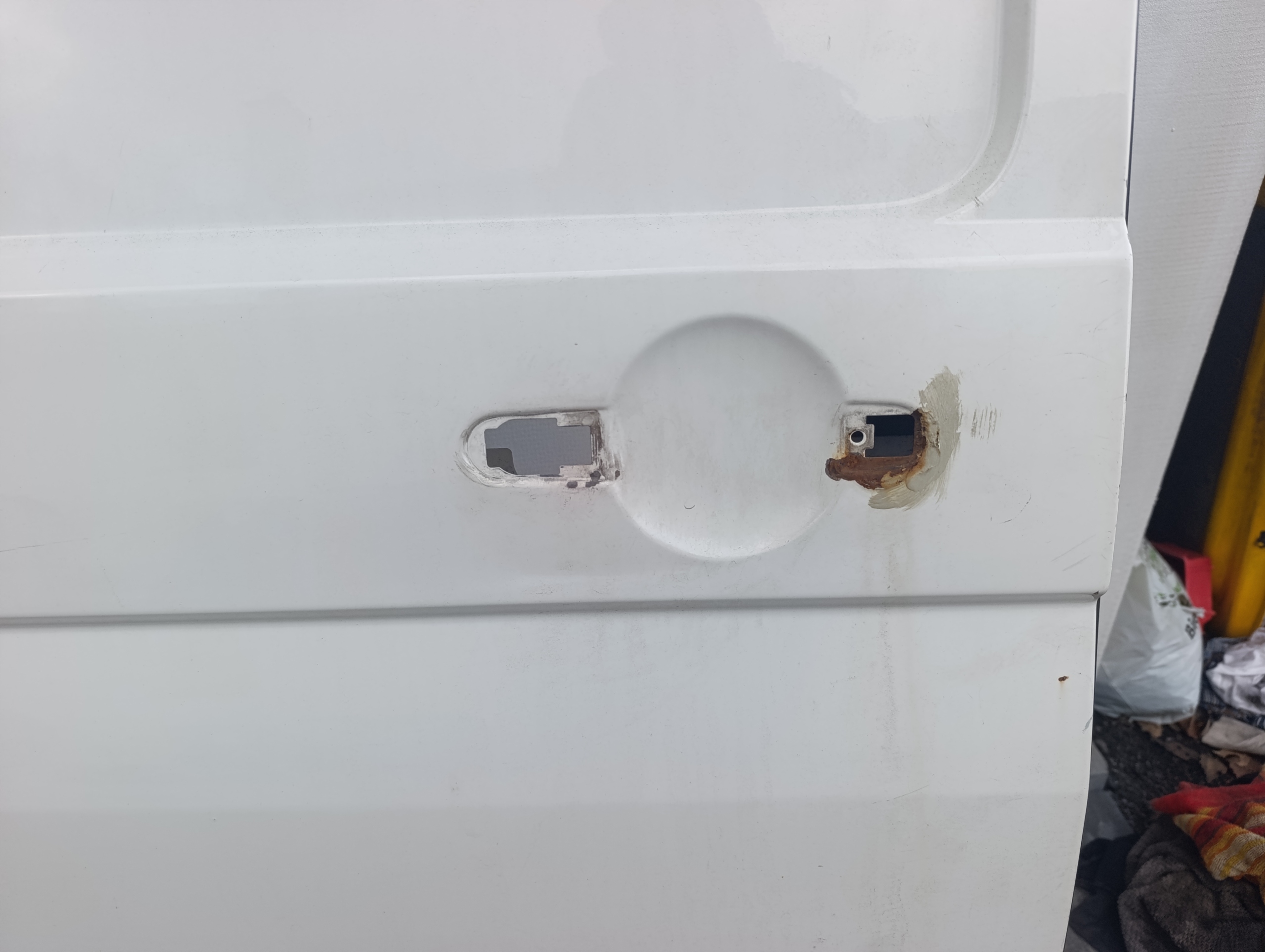 door sliding VW T5 T5 lift side right biale