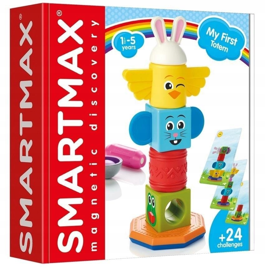 

Klocki magnetyczne Smart Max My First Totem Iuvi