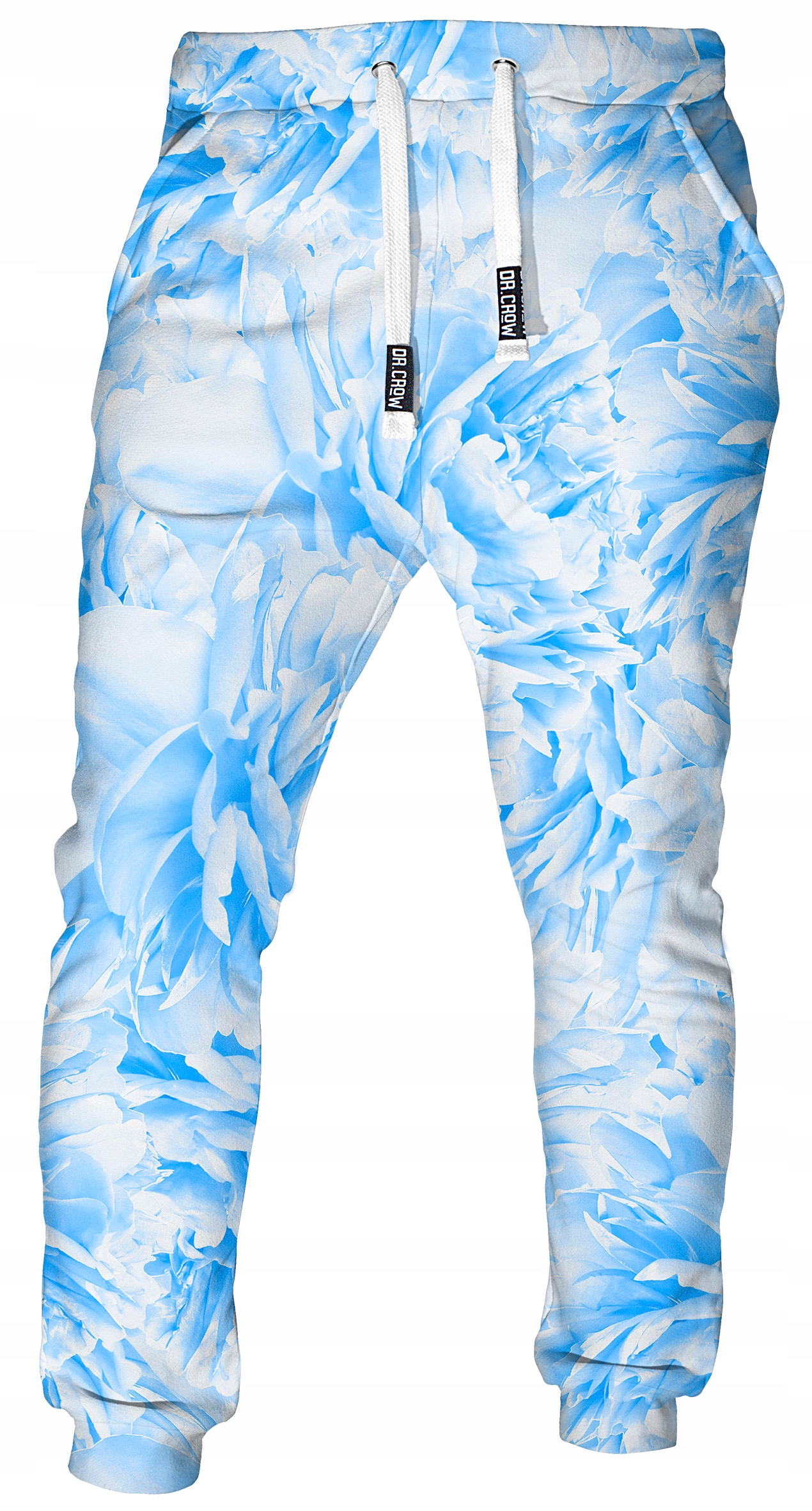 

D Spodnie Dresowe Print Dr.crow Peonies Blue 2XL