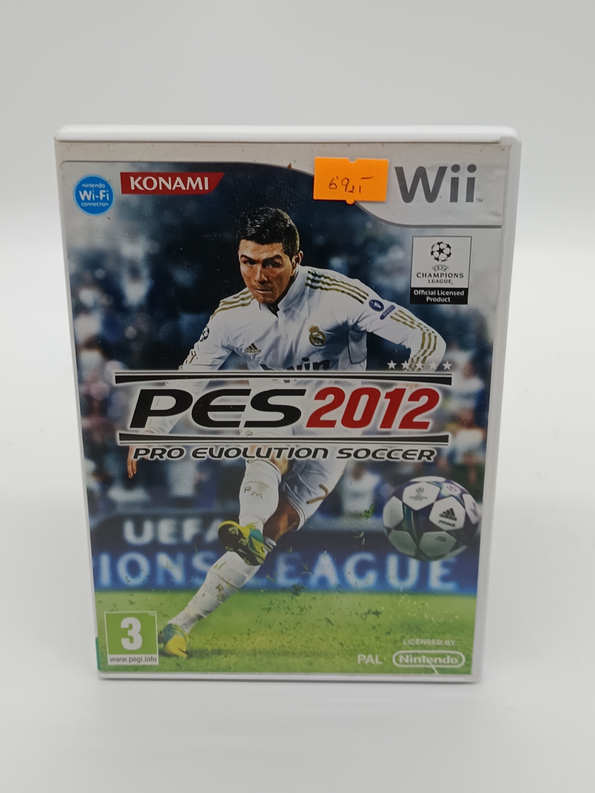 PES 2012 PRO EVOLUTION SOCCER NINTENDO WII WINNING ELEVEN jak FIFA Nintendo Wii pudełkowa