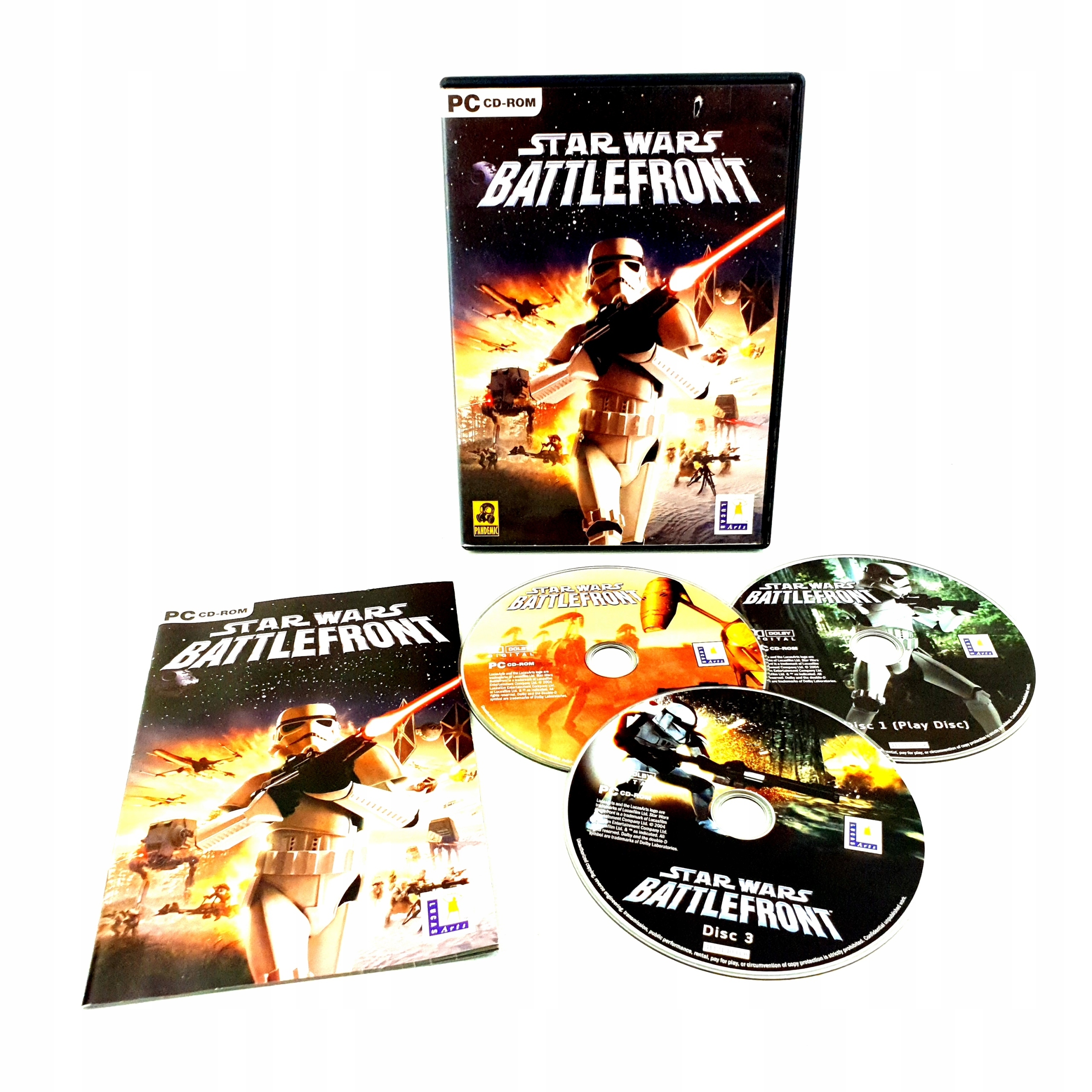 STAR WARS BATTLEFRONT 1 I PC POLSKIE WYDANIE PL - Stan: Używany 67 ...