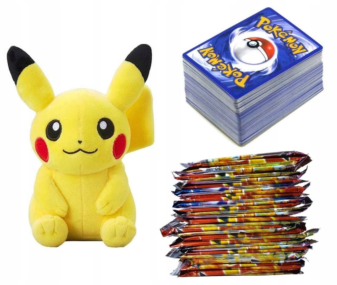 

Maskotka Pikachu Karty Pokemon 360 Sztuk