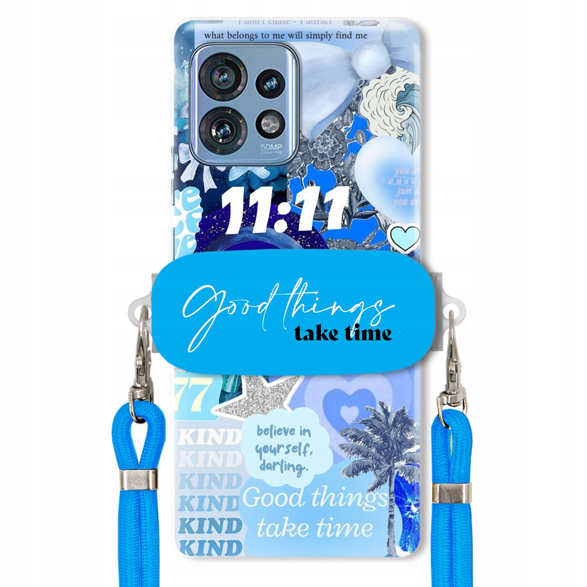 Puzdro pre Motorola Edge 40 Pro Držiak Crossbody vodítko Good Things na dovolenku