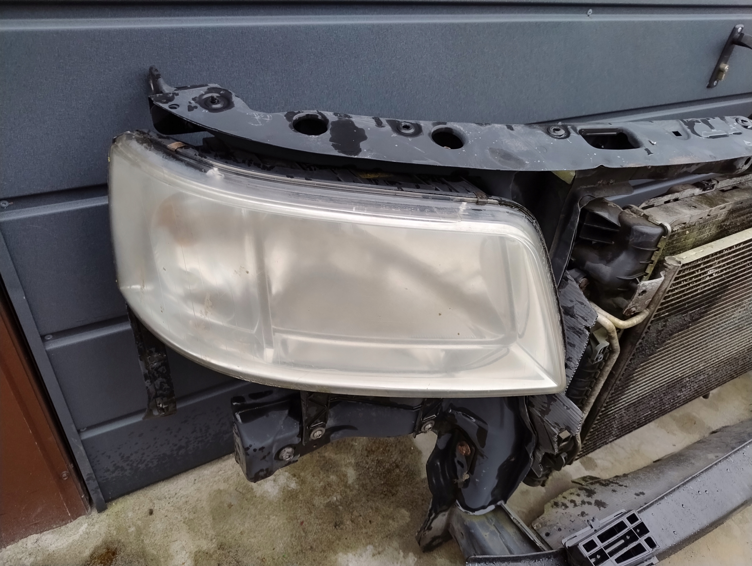 support panel for radiators complete Volkswagen Transport T5 2.5 TDI Automat EUROPA