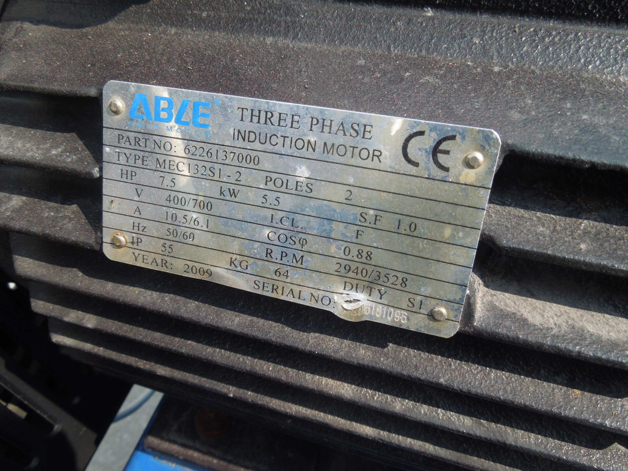 SPRĘŻARKA TŁOKOWA AGRE 5,5Kw Marka bez marki