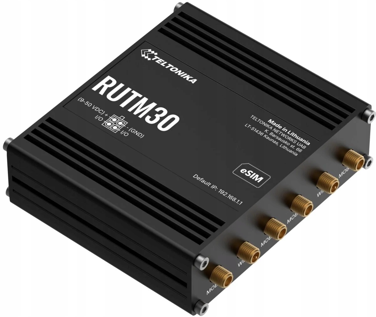 2-portový router Teltonika RUTM30 (WiFi 5)
