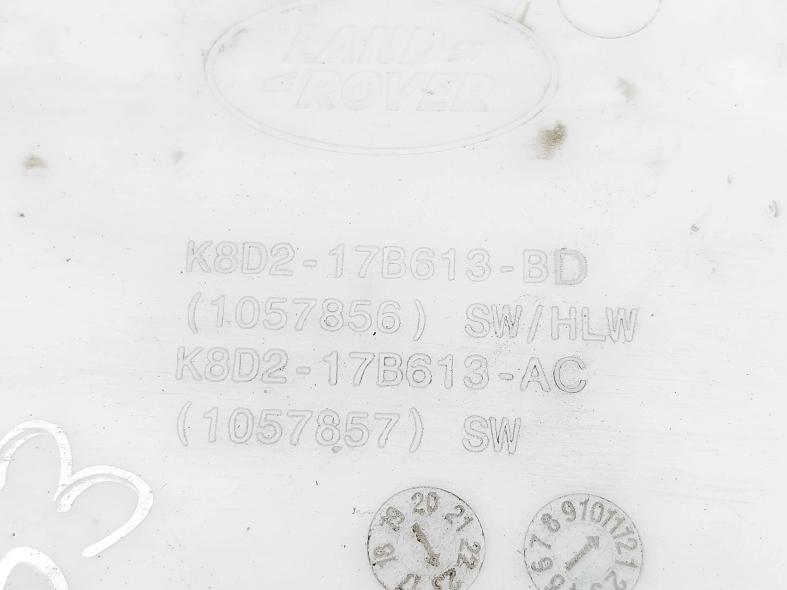 LAND ROVER Range Evoque 2024 suv 4/5dr K8D2-17B613-BD 1057856 (20-24)