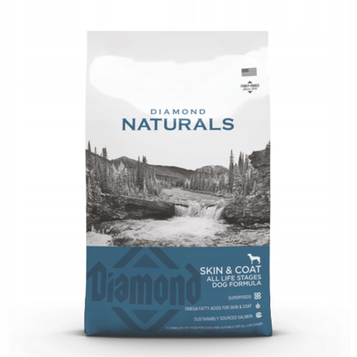 Diamond Naturals Skin Coat Formula łosoś 15kg