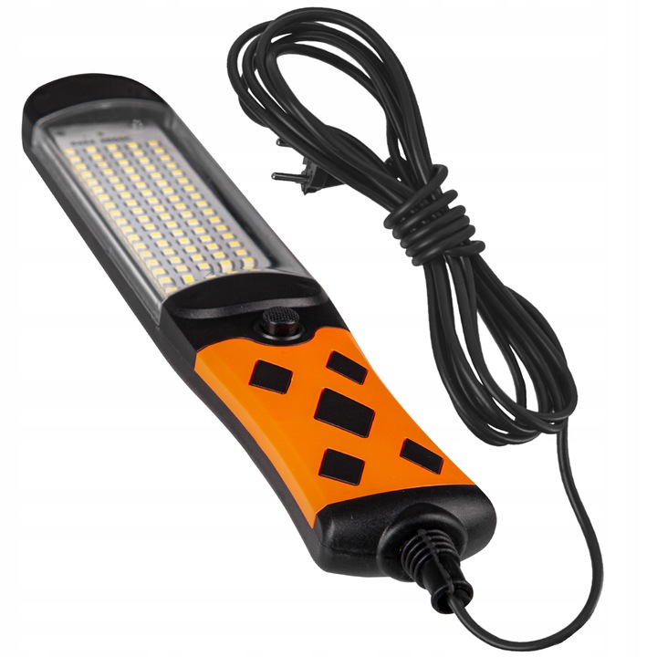 Lampa Warsztatowa 230V 15W Z Przewodem Hak Magnes Na Kablu 5M Latarka