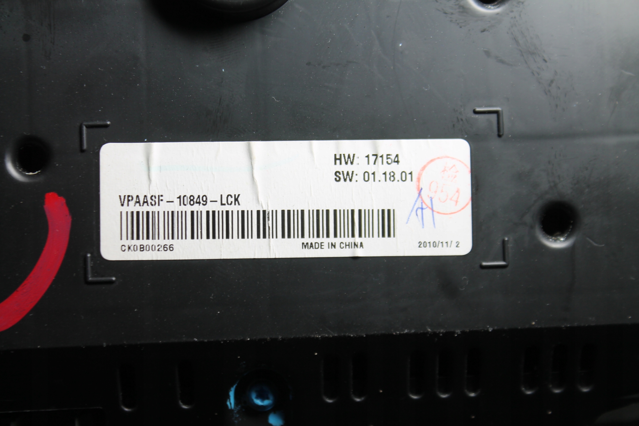 Nissan Qashqai J11 24810BR50E Screen Kombiinstrument Tacho - Thumbnail 4