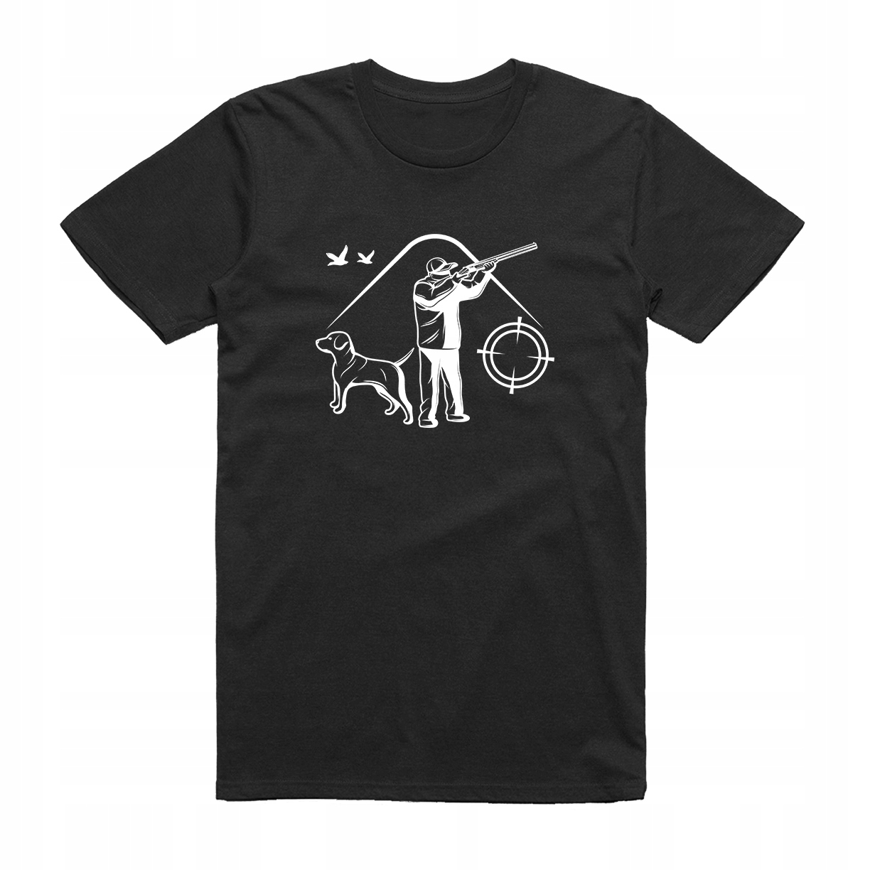 

XXL - Koszulka T-shirt Myśliwy Z Psem Myśliwska
