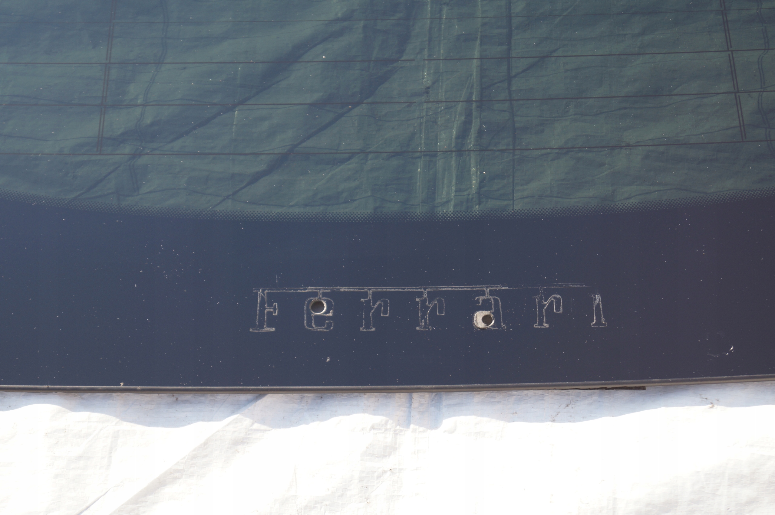 window bodywork rear part rear FERRARI 812 SUPERFAST