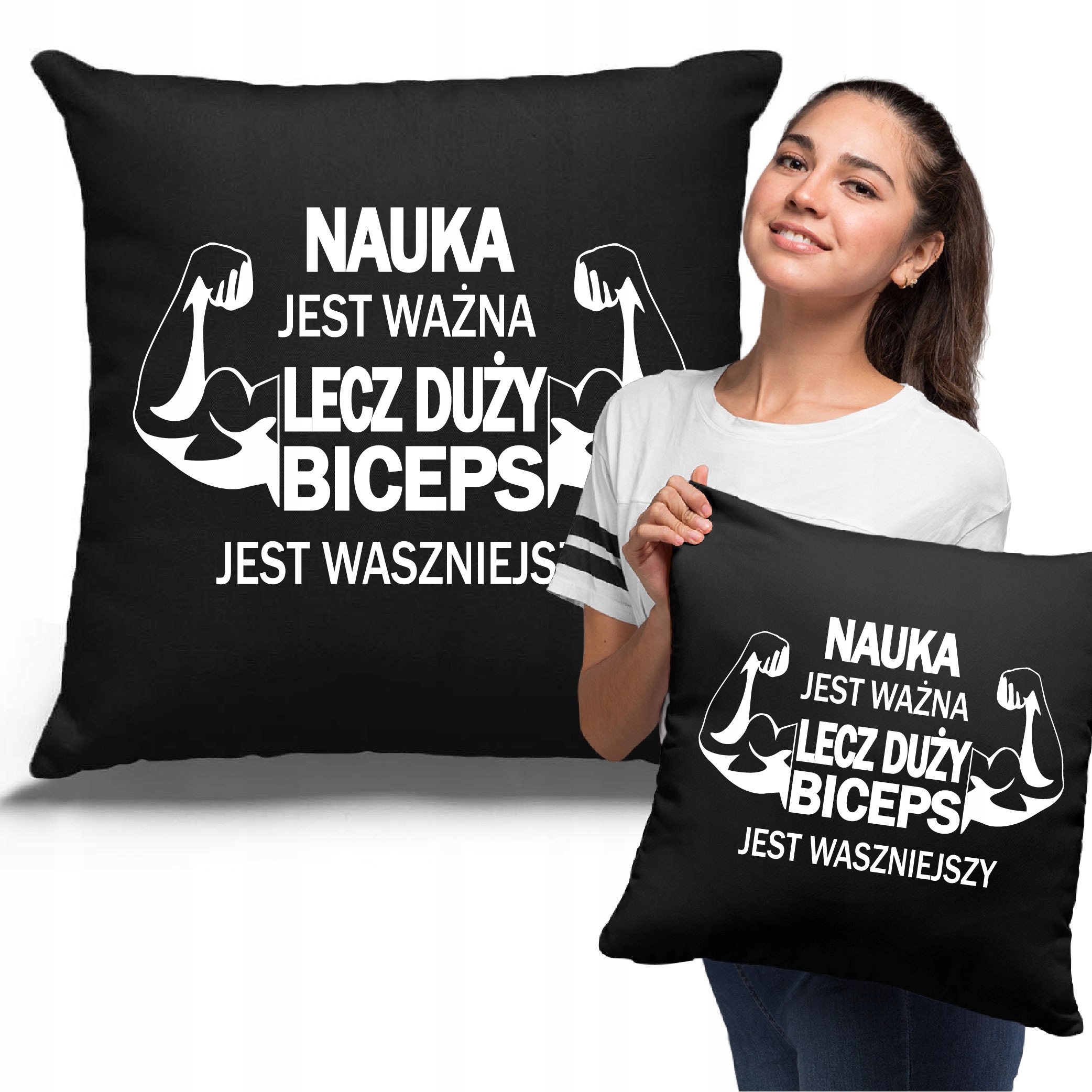 

Poduszka Dla Pakera Biceps Siłownia Siłka Chłopak