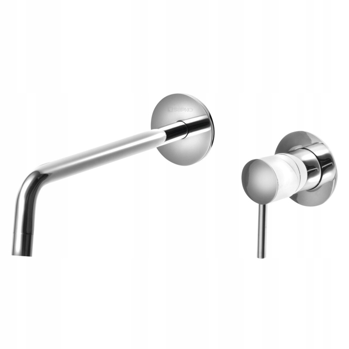 Sapho RHAPSODY bateria umywalkowa ścienna chrom 55