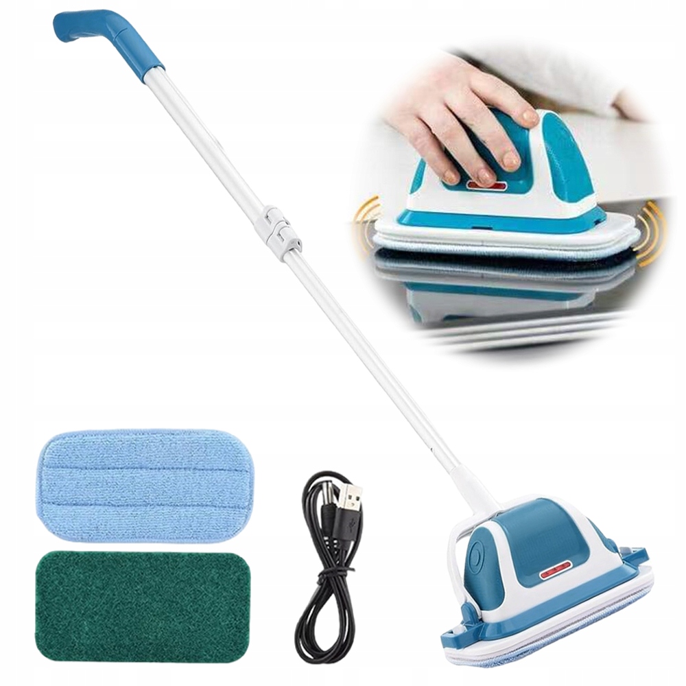 Bezdrátový kartáč na čištění podlah a stěn s akumulátorem 800 Mah