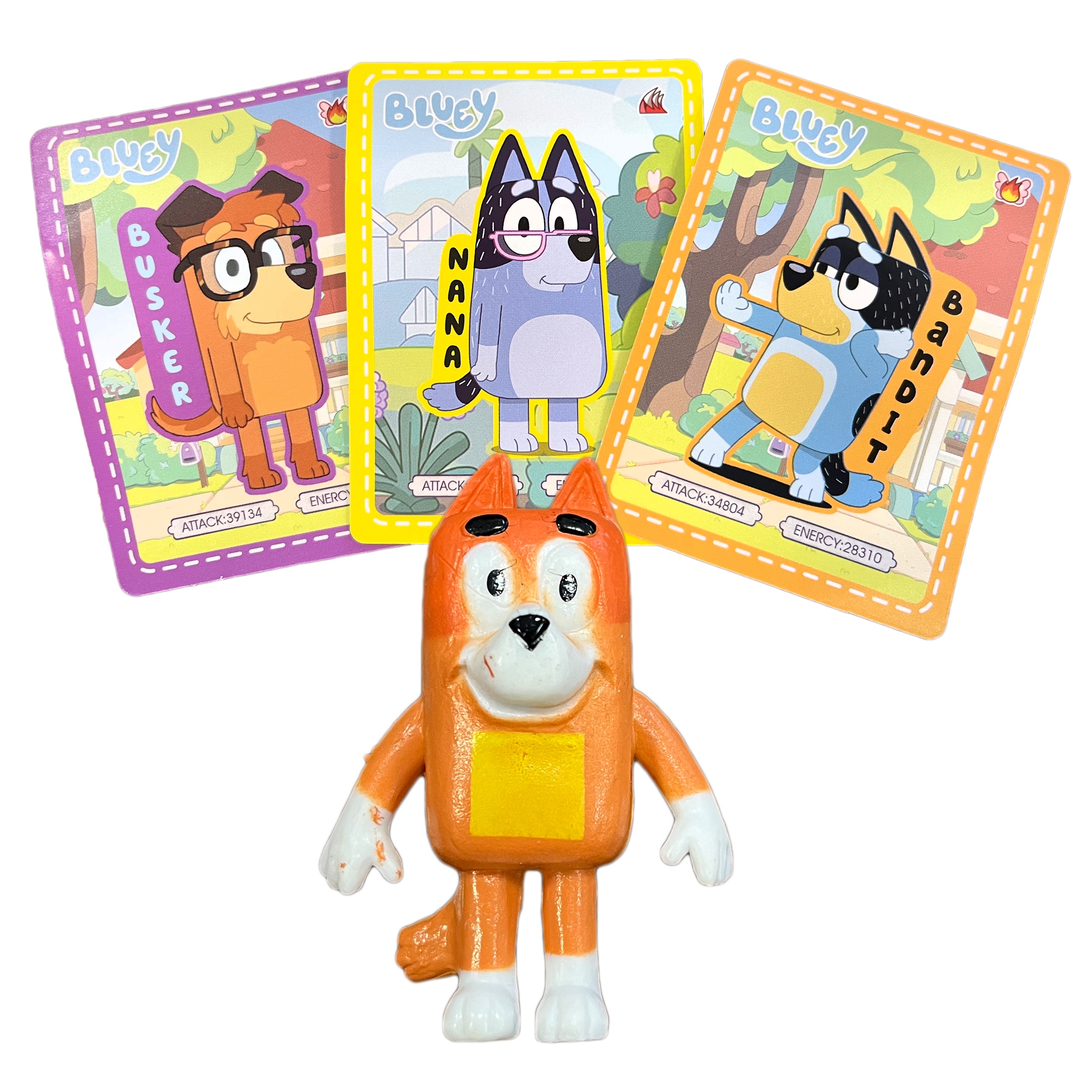 BLUEY BINGO SASZETKA NIESPODZIANKA FIGURKA + 3 KARTY KOLEKCJONERSKIE EAN (GTIN) 5906302400911