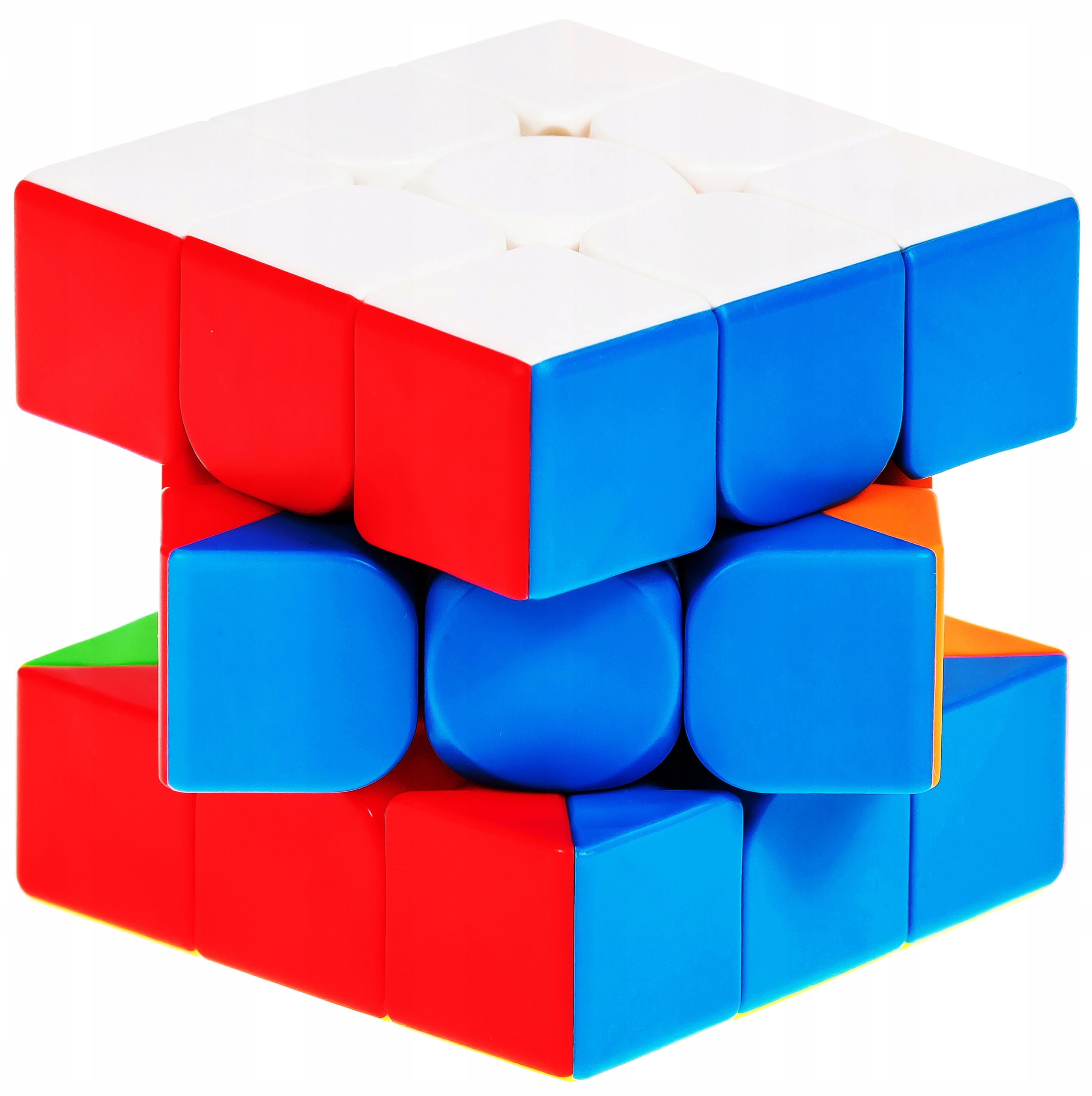 PEŁNY ZESTAW KOSTKA 3x3x3 ORYGINALNA PROFESJONALNA KOSTKA 3x3 SPEED CUBE Kod producenta Gra logiczna układanka szybka Dla dzieci Cube