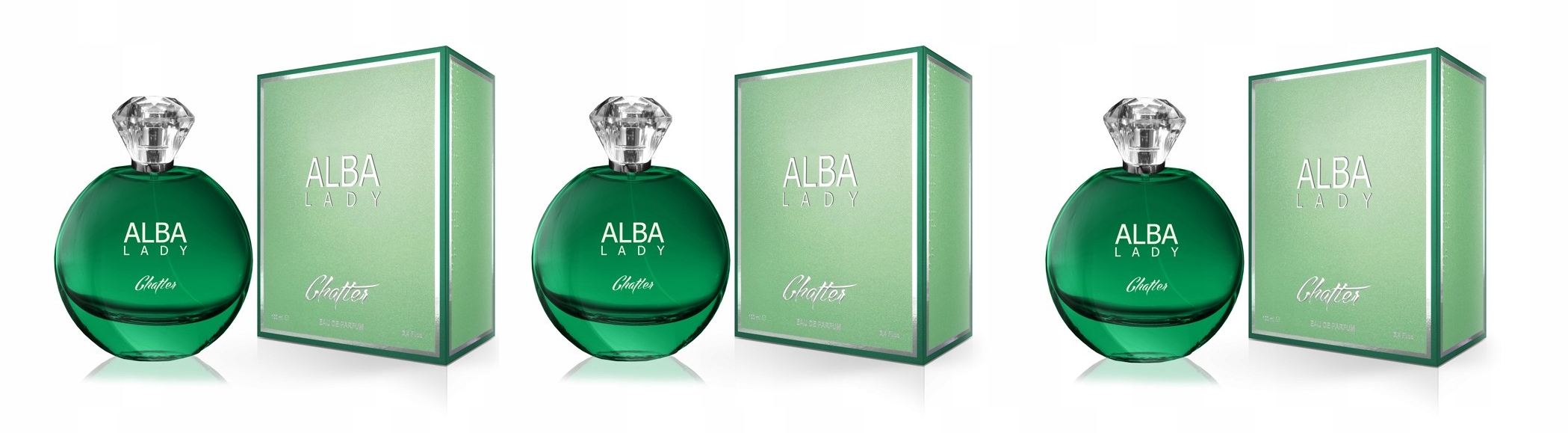 Chatler Alba Lady 3x100ml eau da parfum