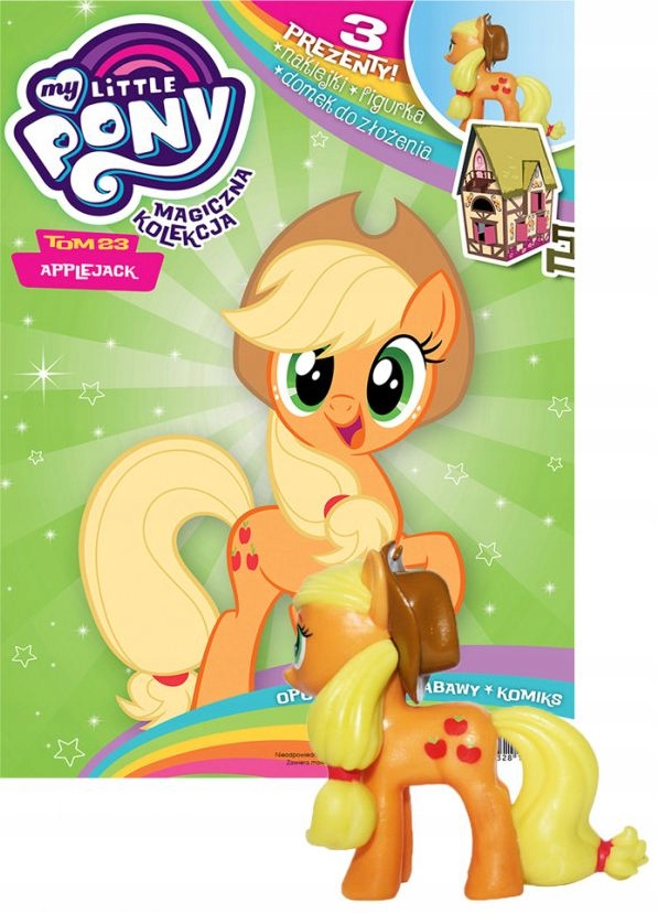 MY LITTLE PONY Applejack FIGURKA NAKLEJKI 23