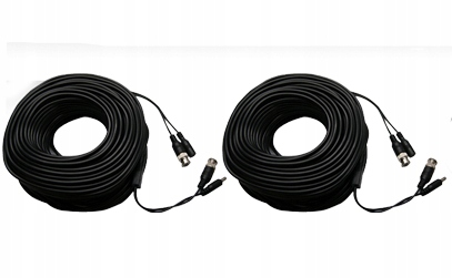 ZESTAW DO MONITORINGU 2 KAMERY FULL HD ZEWNĘTRZNE Obiektyw stałoogniskowy