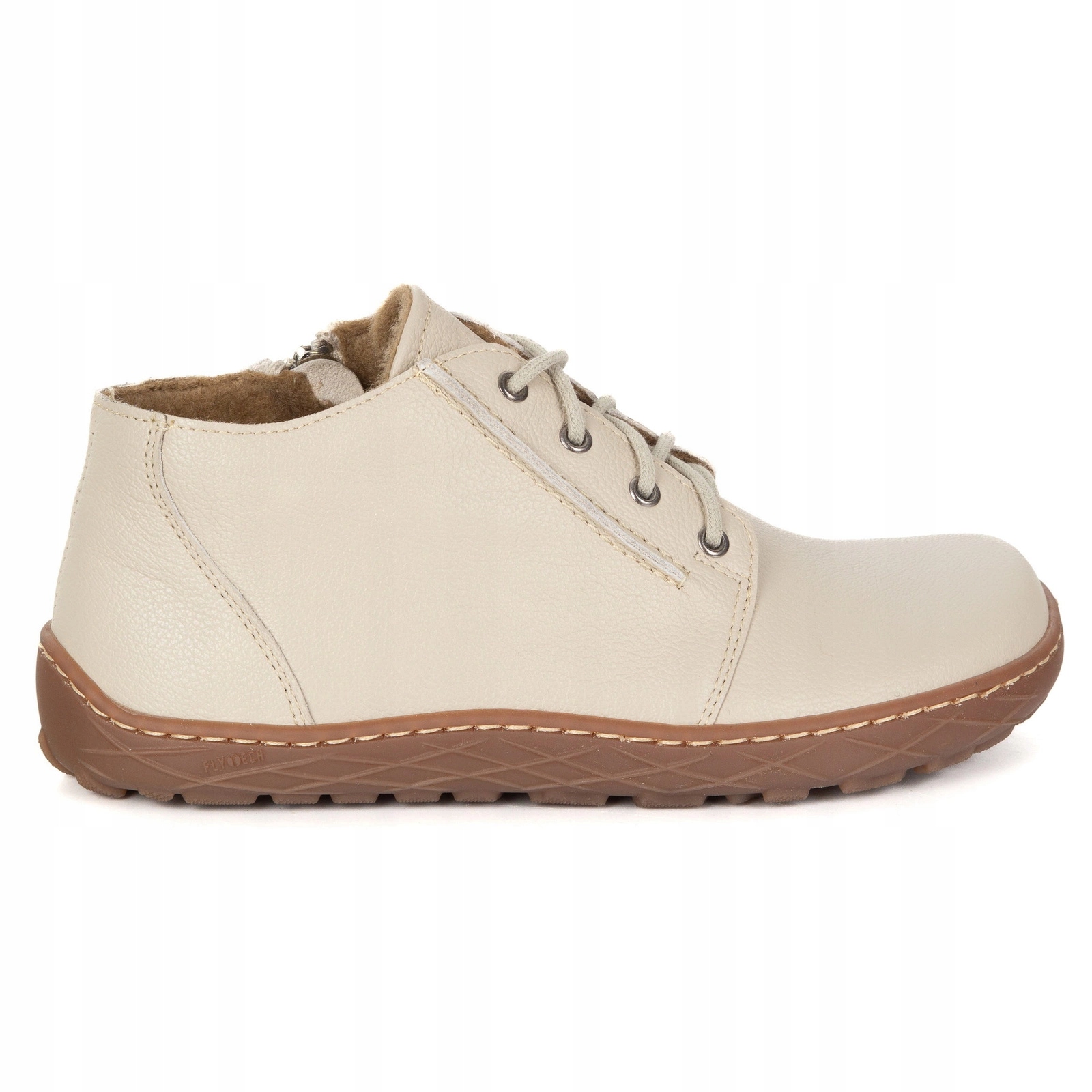 Dámské barefoot boty nad kotník se zipem Skye 787/2 béžové 41