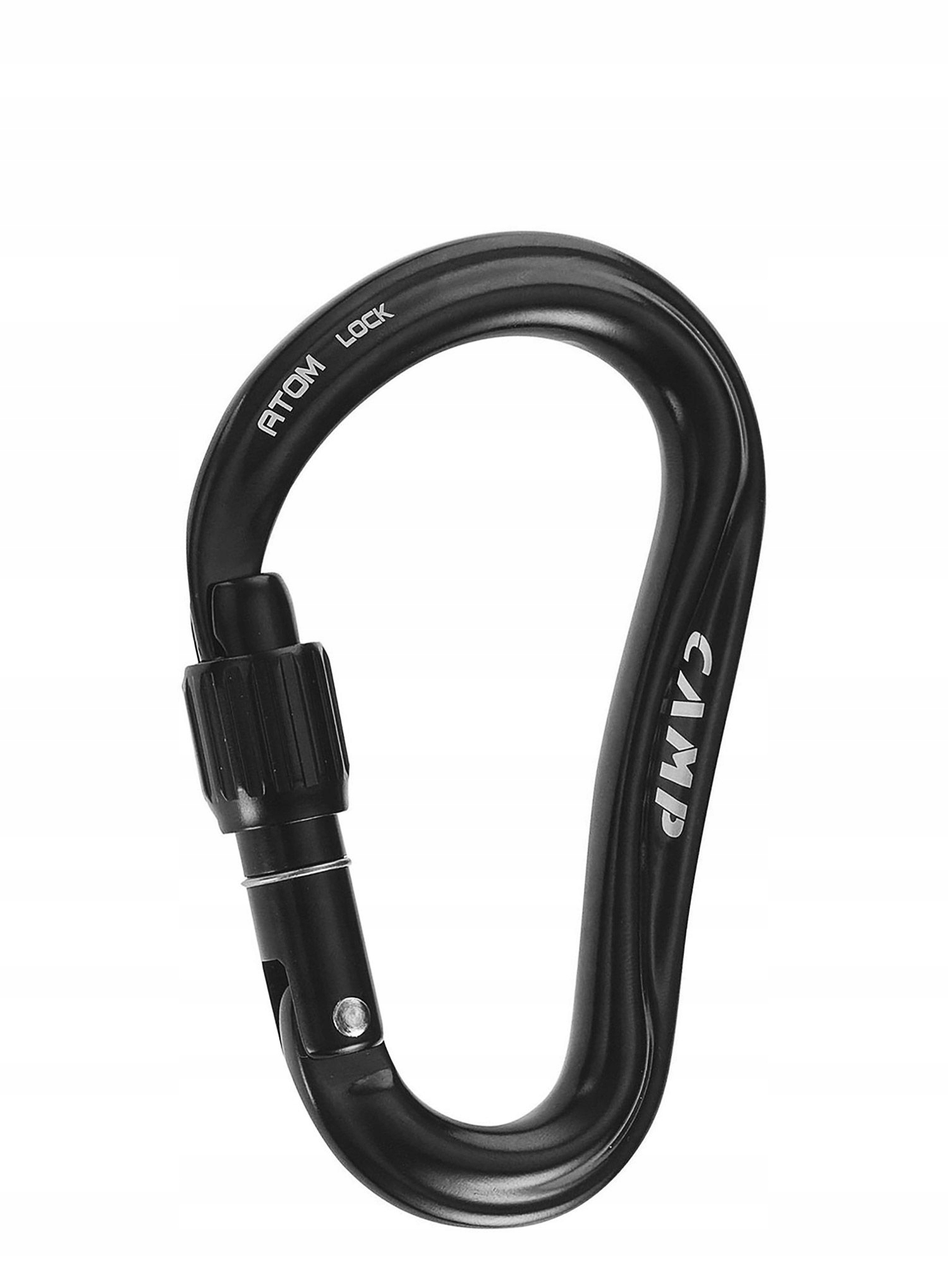 Karabinek wspinaczkowy Camp Atom Lock black
