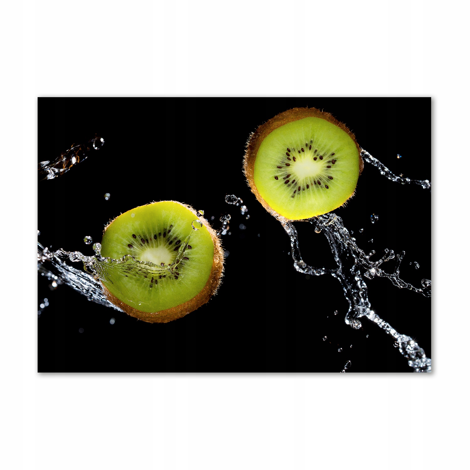 

Foto obraz szkło akrylowe Kiwi i woda 100x70 cm