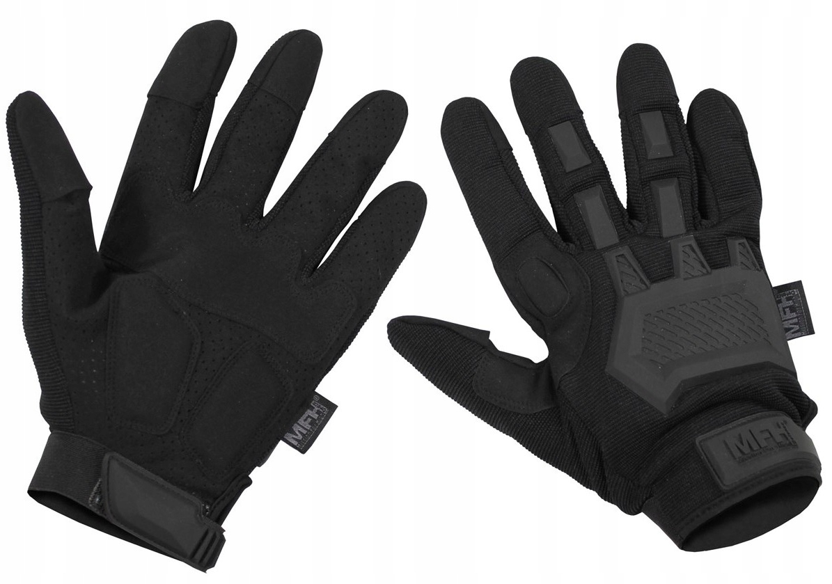 Mfh Rękawice taktyczne Tactical Action czarne S