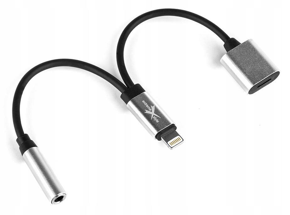 Kabel AUX IPHONE – MINI JACK 3.5 MM + LIGHTNING Kod producenta ADA000052