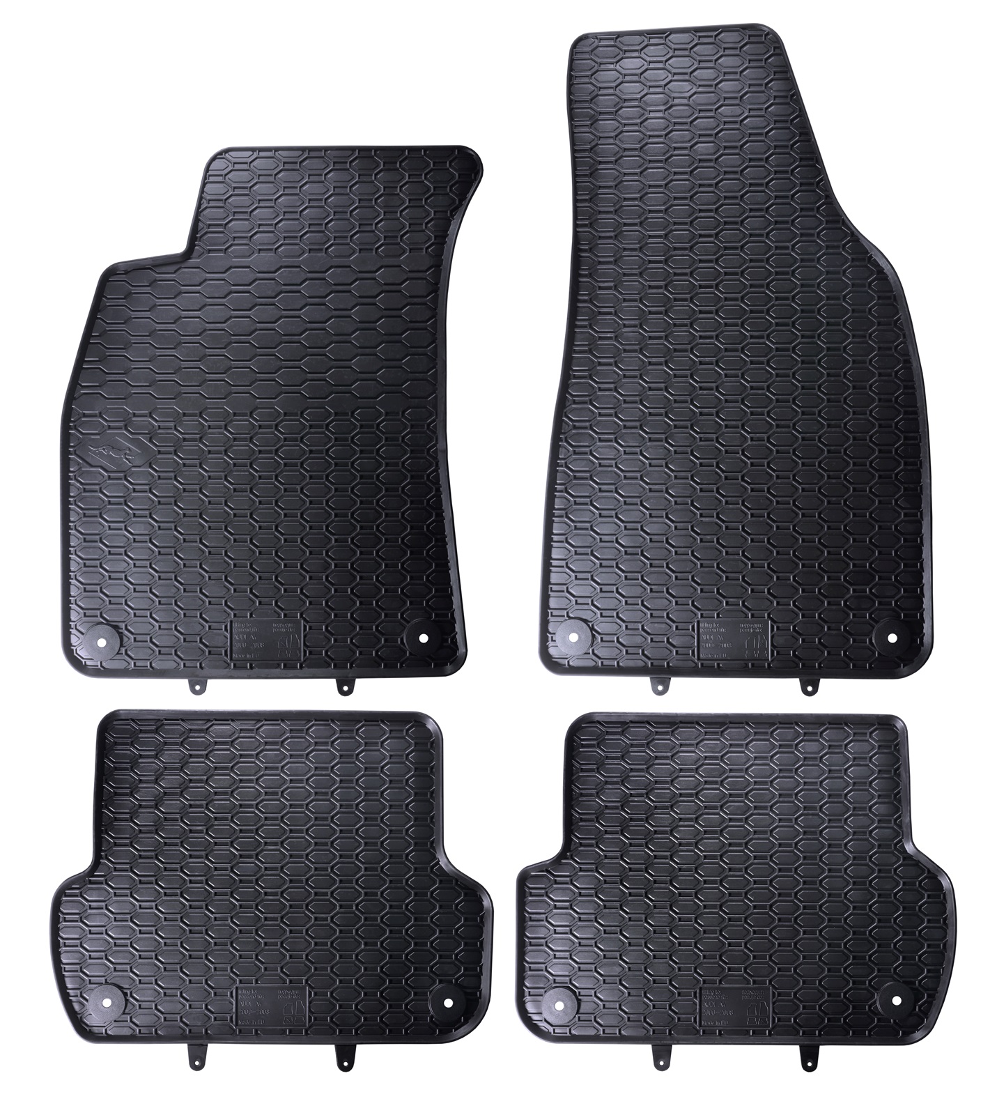 Gumové Koberce Audi A4 B6 B7 B8 2000-2015 Stopky