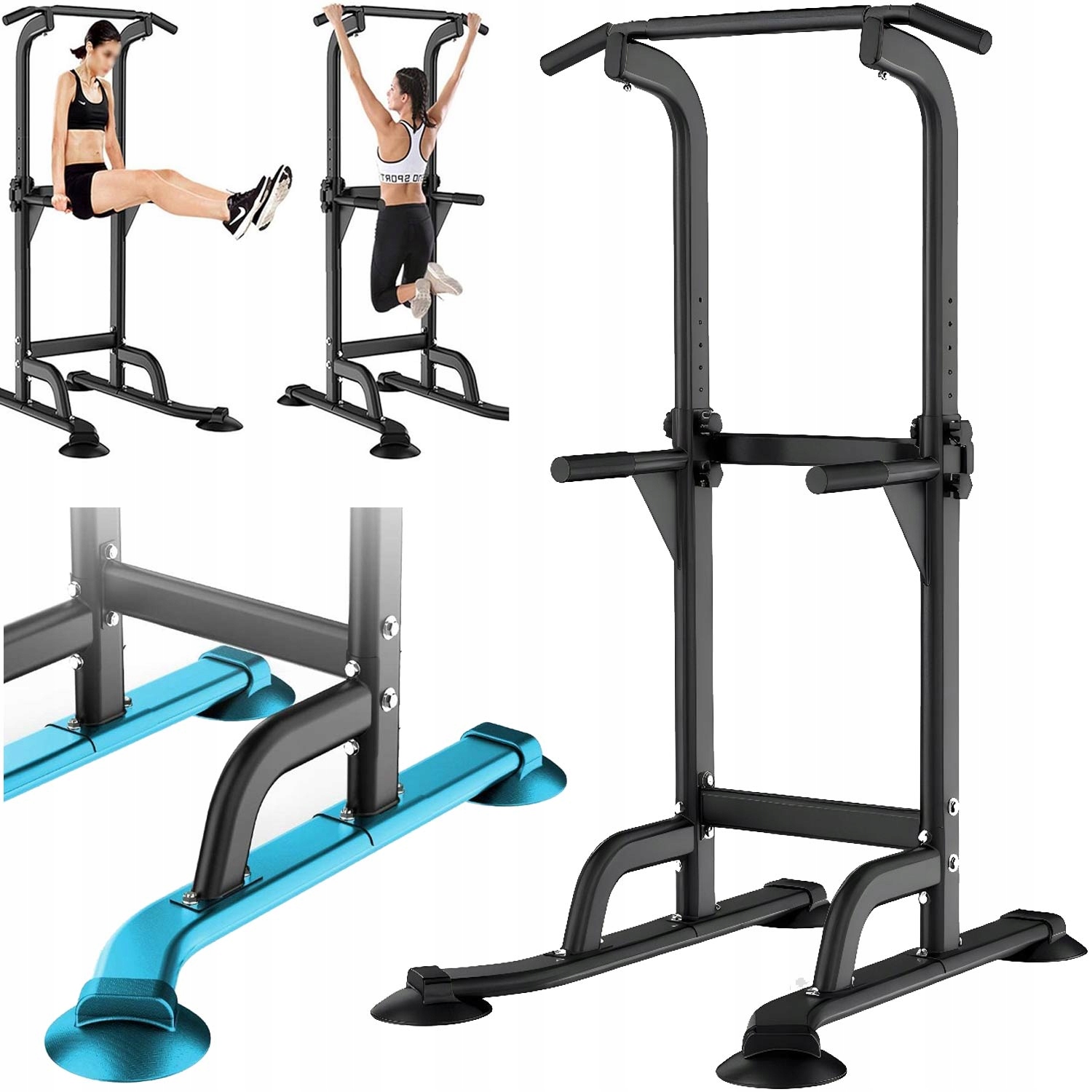 Multifunkční Vytahovací Zábradlí Pro Dipy Hrazda Nastavitelná 300 kg