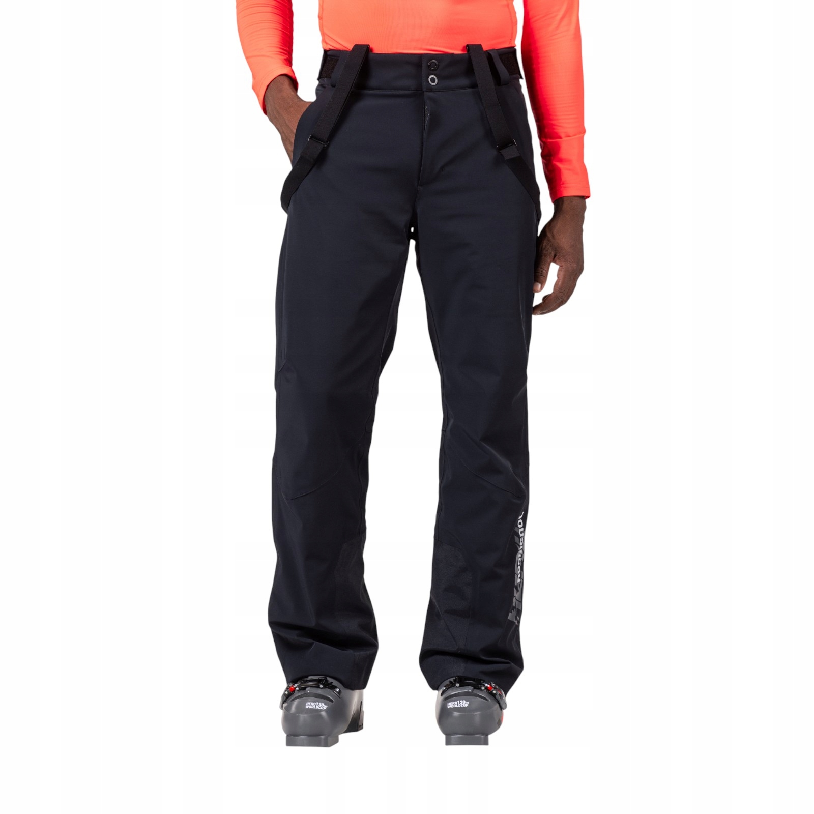 Pánské lyžařské kalhoty Rossignol Hero Blackside Insulated RLOMP15 vel. S
