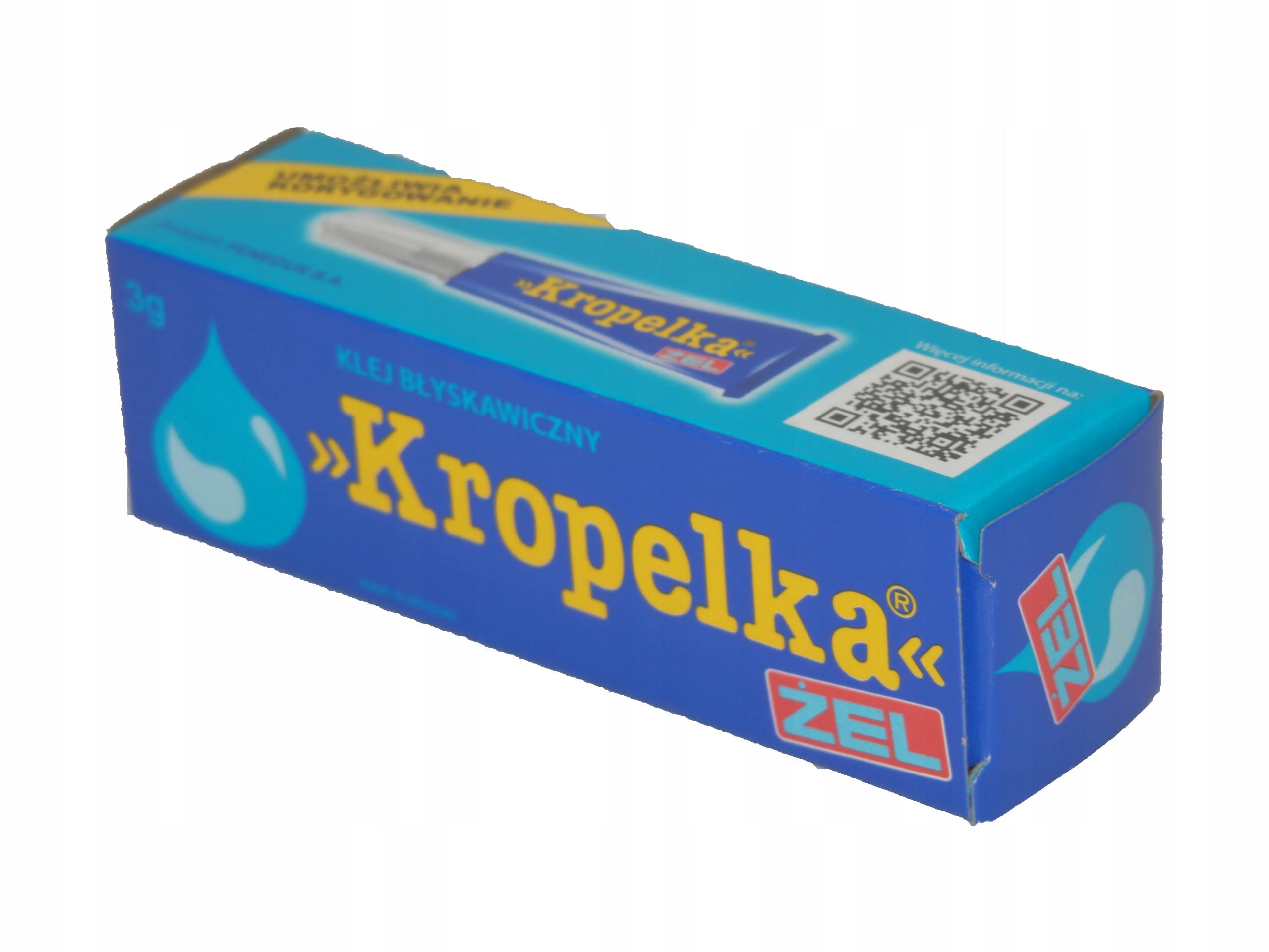 

Klej Kropelka żel błyskawiczny 3g w żelu