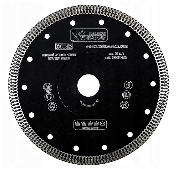 

Tarcza Diamentowa Do Gresu Ceramiki Klinkier 180MM