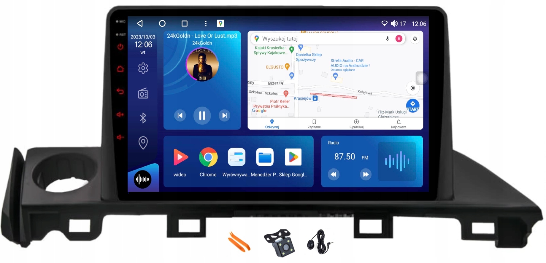 Rádio Android Navigácia Qled Carplay Lte Gps Mazda 6 Gj 15-18