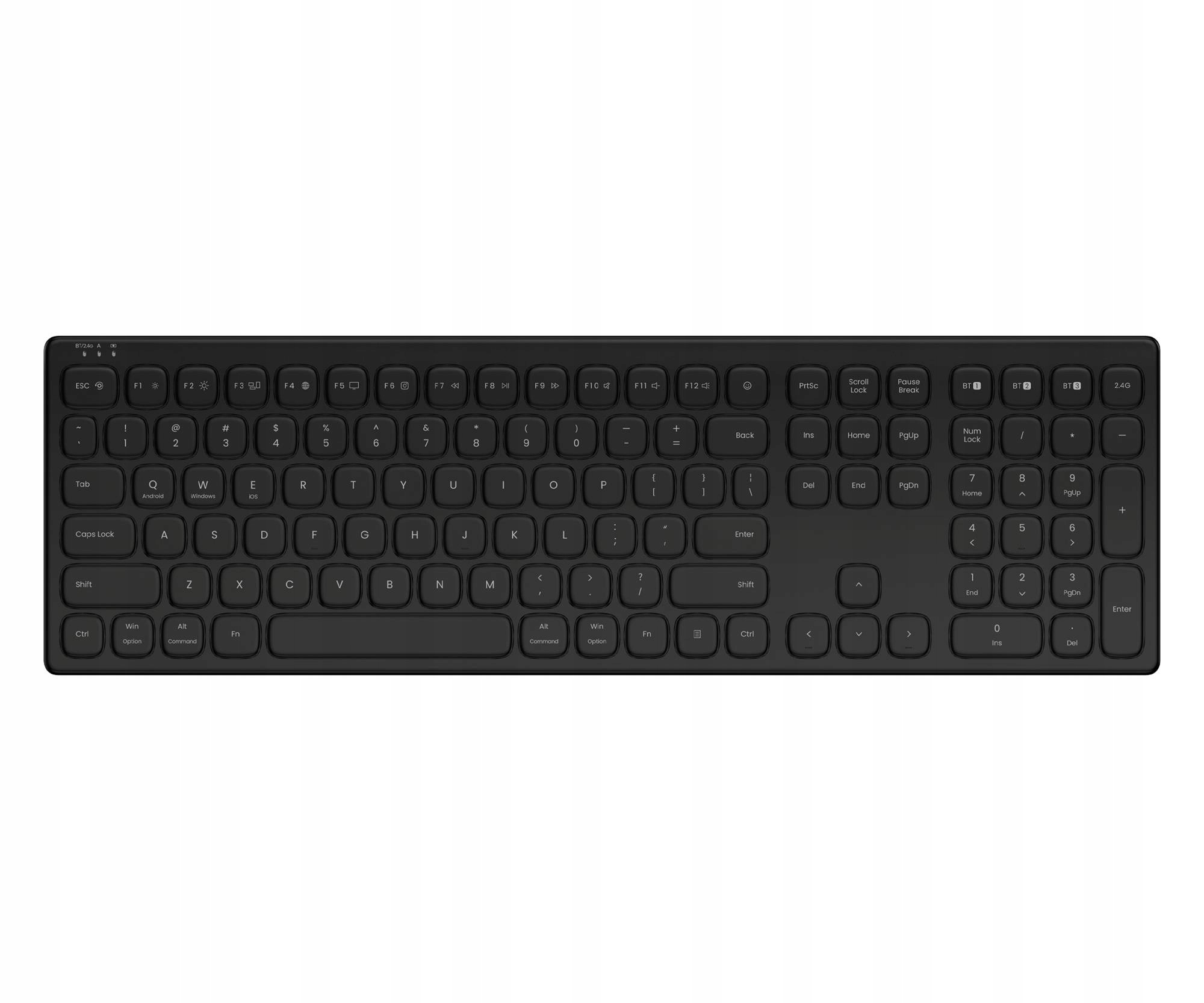 Klawiatura Silver Monkey Smart KS400 Arc Czarna