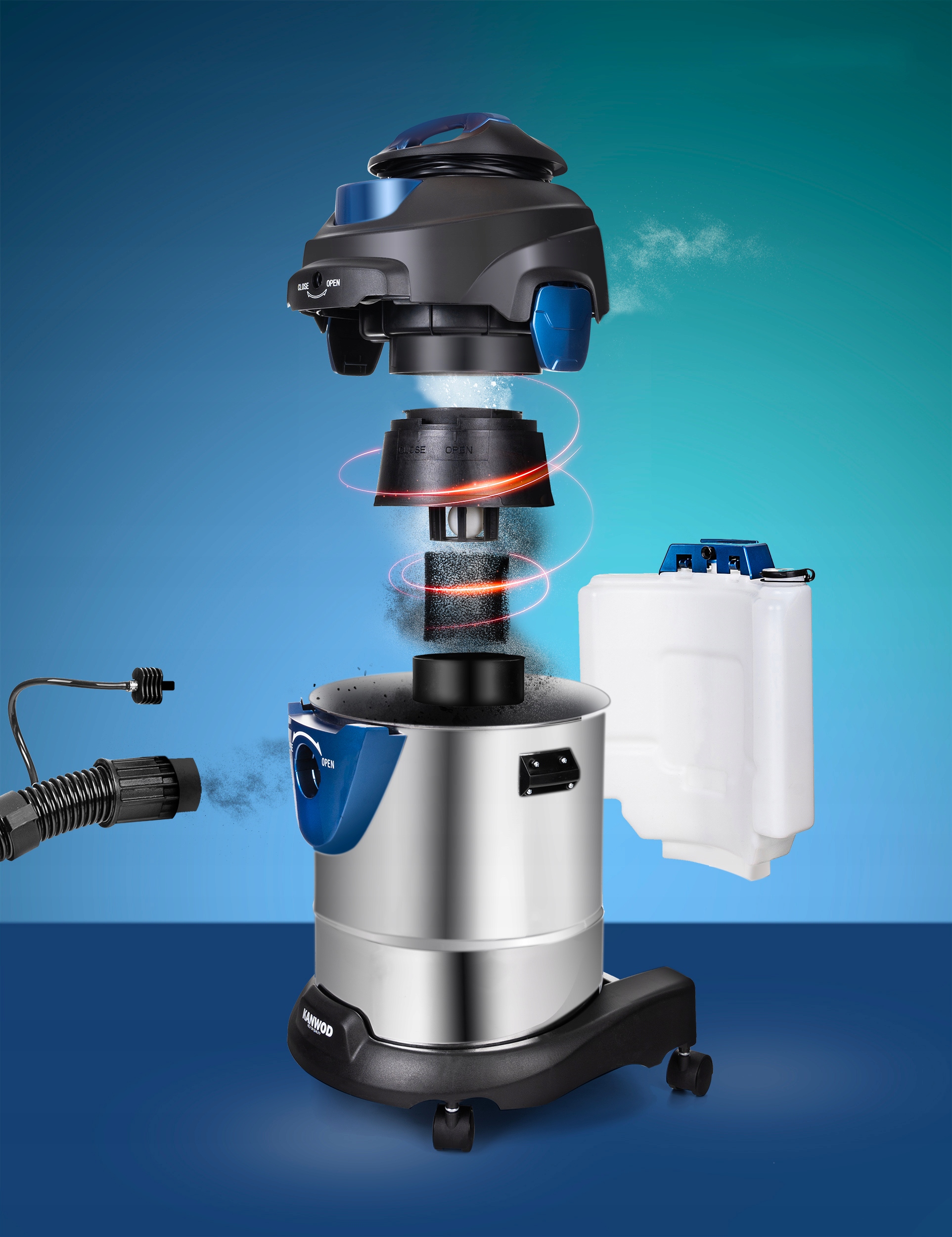 ODKURZACZ PIORĄCY SSAWKA DO PRANIA TAPICERKI DYWANÓW ULTRAMOCNY 2000W Kod producenta BELLA-0049