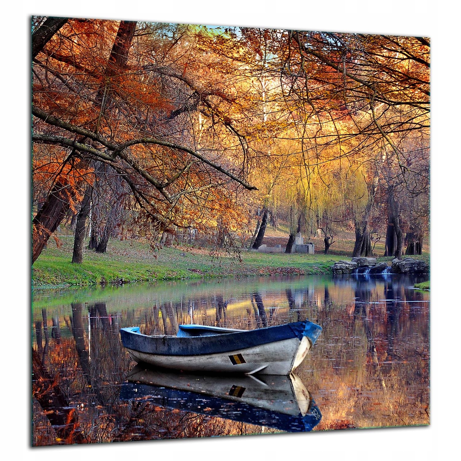 7v1 Skleněná Ochranná Deska Panel Lepidlo 60x65 Krajina