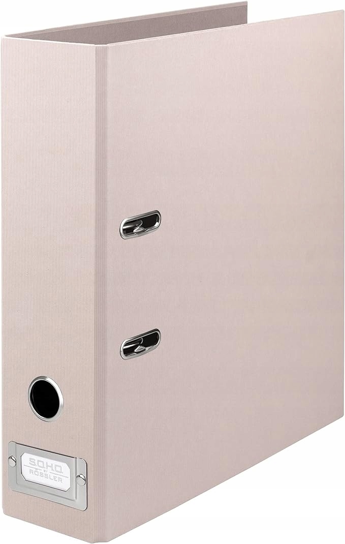 SEGREGATOR ROSSLER A4 PUDROWY RÓŻ TECZKA NA DOKUMENTY