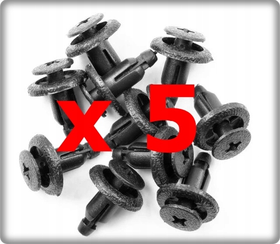 5x Spinki Spinka Kołki Kołek Klips Owiewka Yamaha Fjr XJ6 Xj Fz Xt 6/10/12