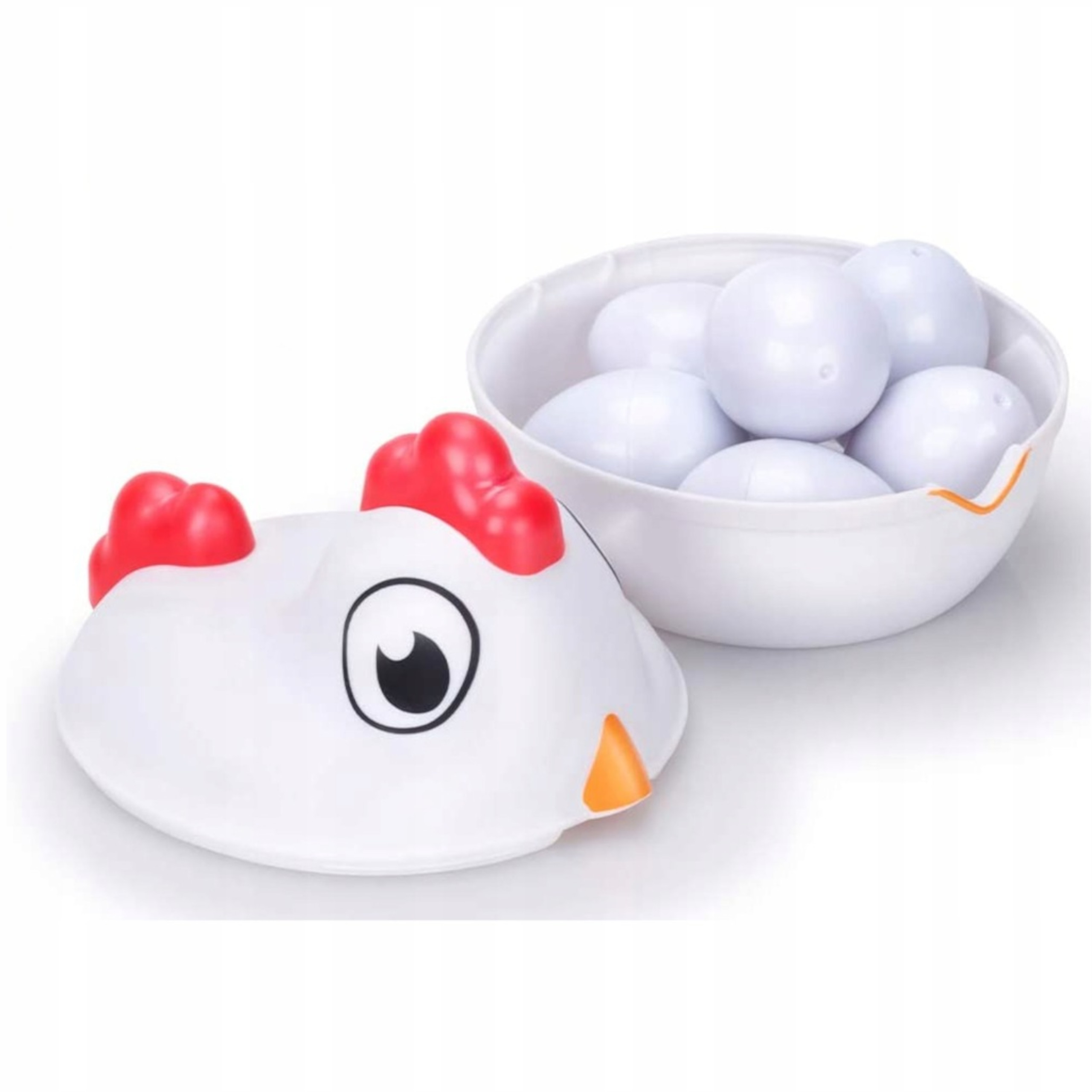 Układanka sorter jajka Montessori kolory DF18 Wiek dziecka 3 lata +